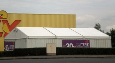 Marquees for seasonal rentals