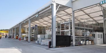 Goods collection area
