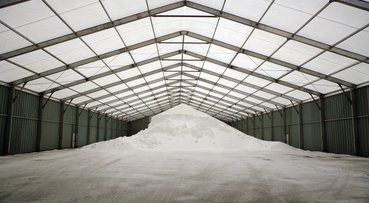 Storage of raw or other materials