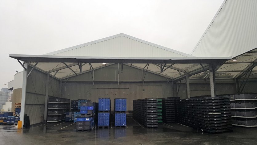 Outdoor storage area