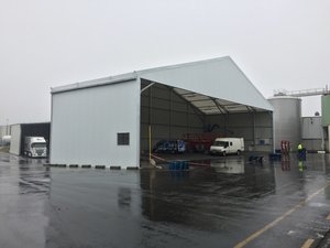 Industrial awning