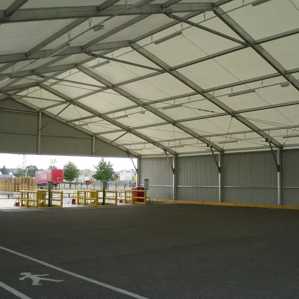 Loading area cover