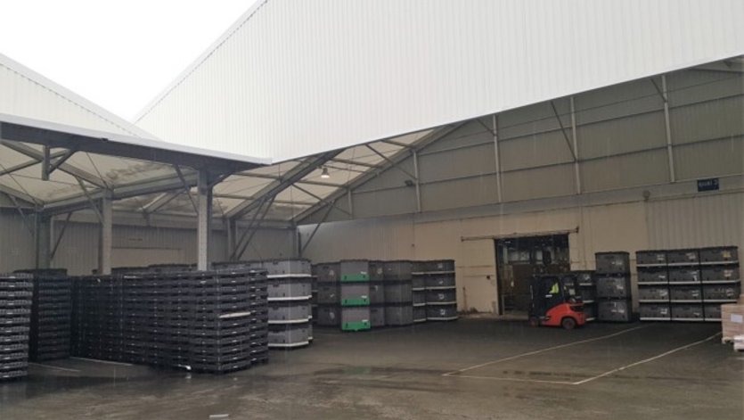 Outdoor storage area
